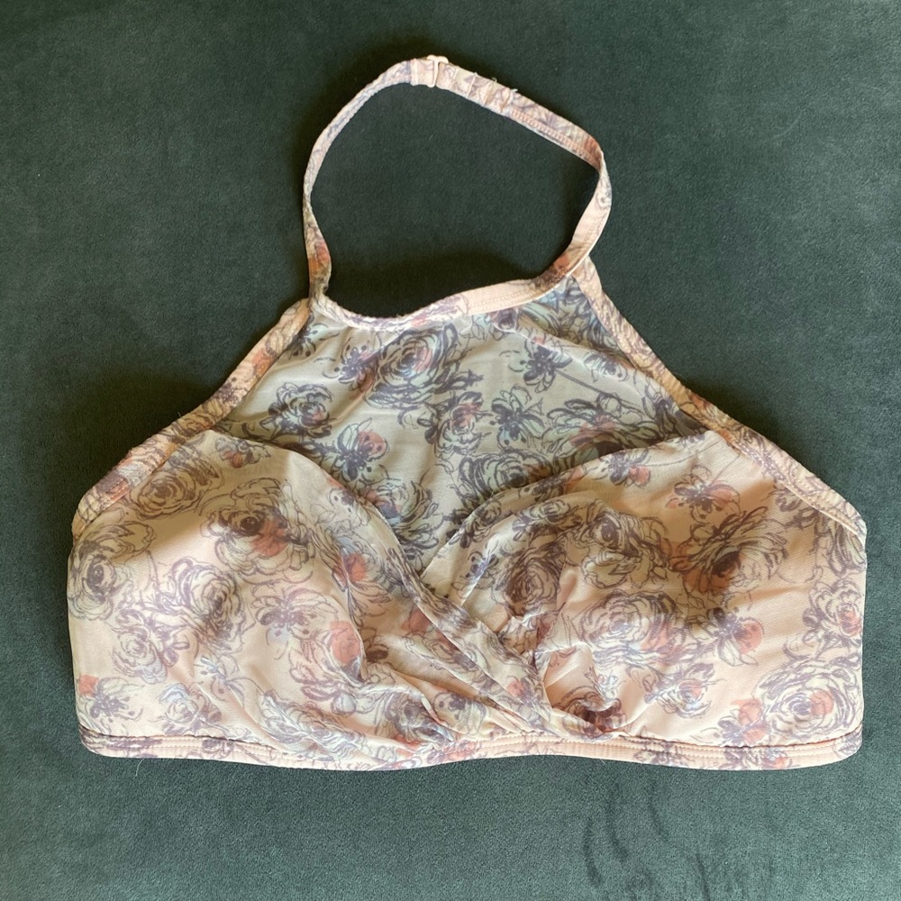 Adore Me halter top contour bralette. Large.